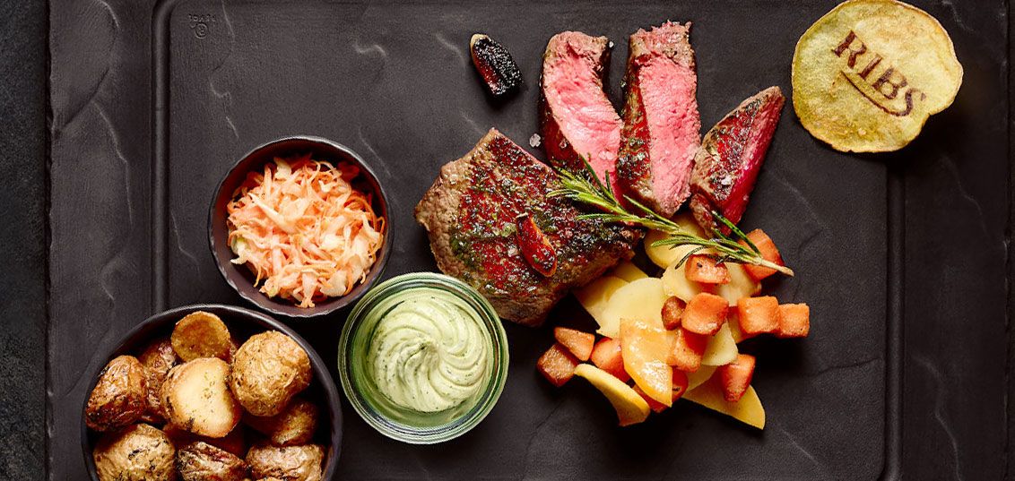 Beste Steaks, saftigen Burgers, zarte Filets und legendäre Ribs