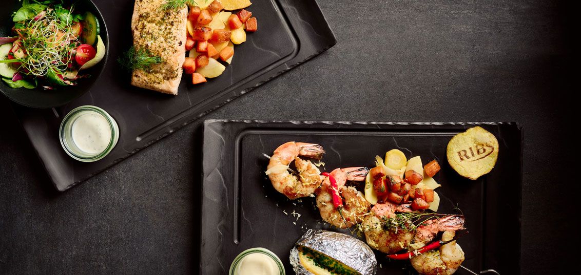 Beste Steaks, saftigen Burgers, zarte Filets und legendäre Ribs